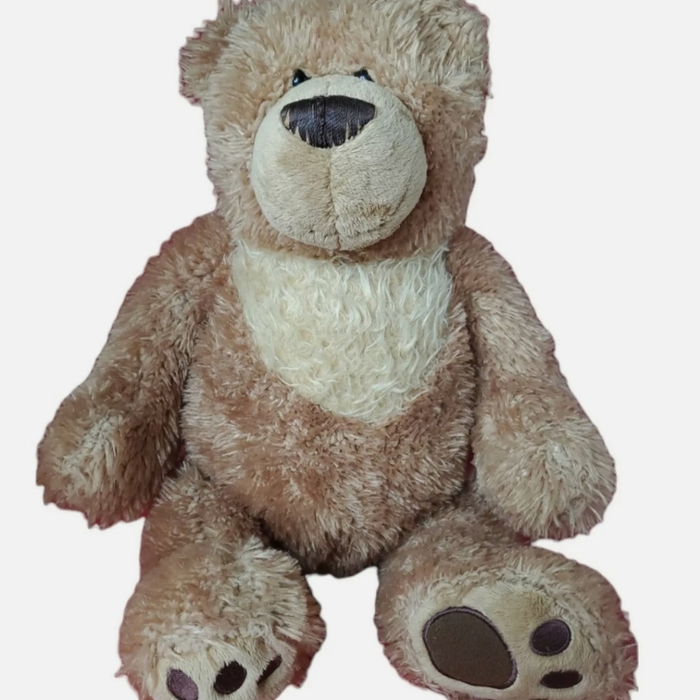 Gund Slumbers Teddy Bear Soft Stuffed Animal Plush Tan Brown 17"320709.Pre-Owned